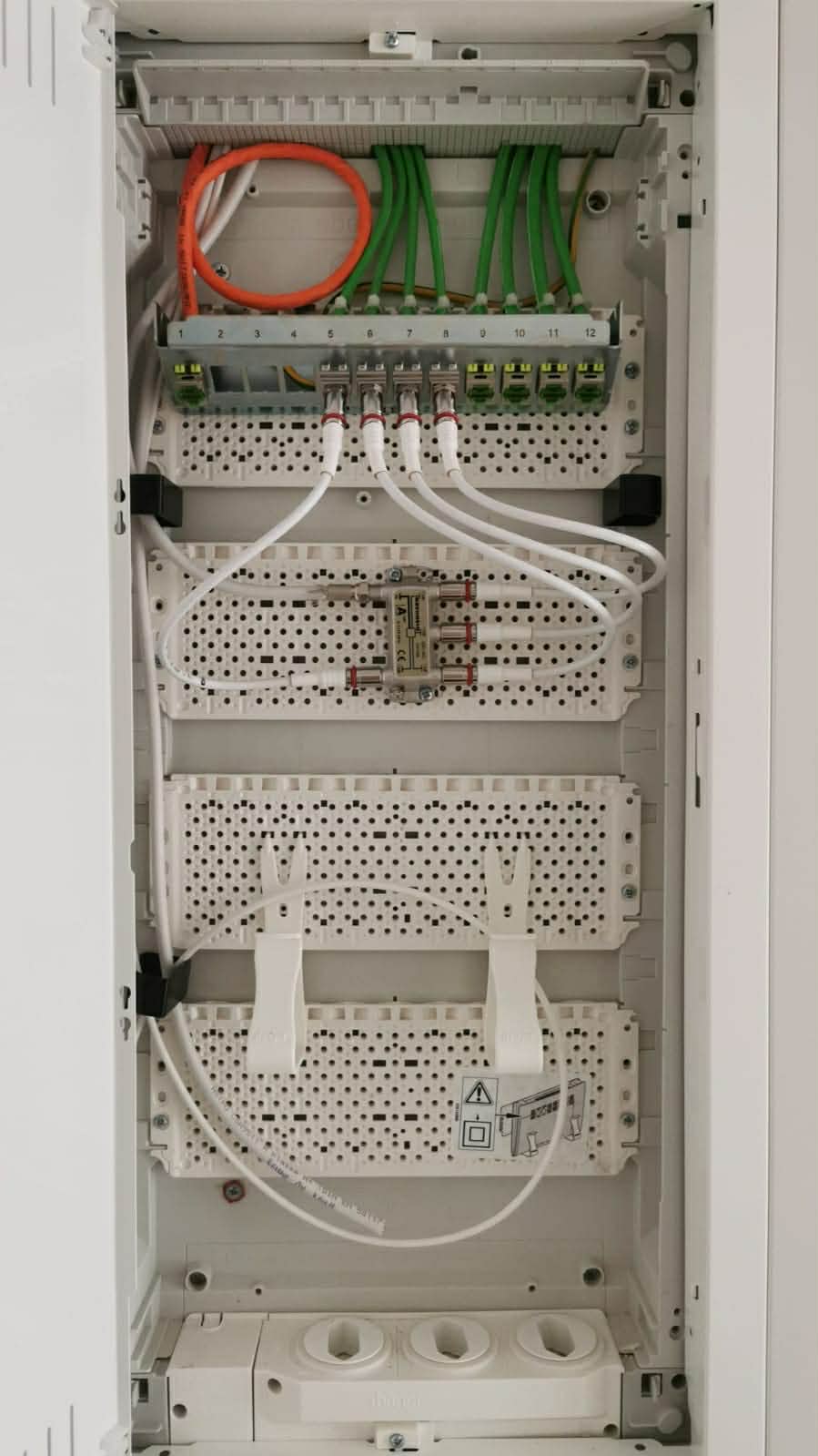 Verkabelung und Installation